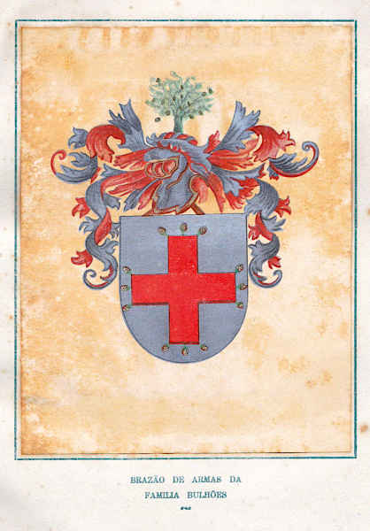 Escudo de armas de la familia Bulhões 